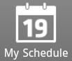 my schedule my schedule