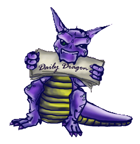 Daily Dragon mascot: Fetch